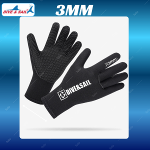 🇲🇾Dive&Sail KL STOCK 3mm Glove Scuba Glove Diving Antislip Neoprene Non-Slip Gloves for Scuba Diving