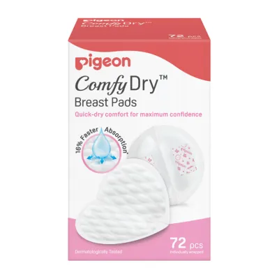 Pigeon (PIGEON) Breast Pads ComfyDry 72 Pcs