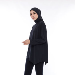 Mighty- Baju Atasan inner oversized taneeya top wanita atau Jersey Olahraga Senam gym jogging fitnes berlari bersepeda Dryfit olahraga wanita UV protection