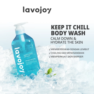 New LVJ lavojoy Keep it Chill Body Wash 300ml Calm Down and Hydrate Skin  Sabun Mandi Cair  Oiginal BPOM