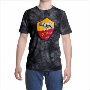 Kaos 3D 3 Dimensi As Rma Logo Retak Premium Bangkok Thailand