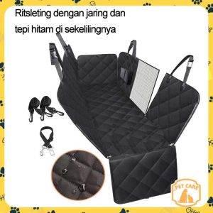 Matras Mobil Alas Duduk Kucing Anjing Pelindung Sarung Belakang Mobil Tahan Air Dan Tahan Kotoran