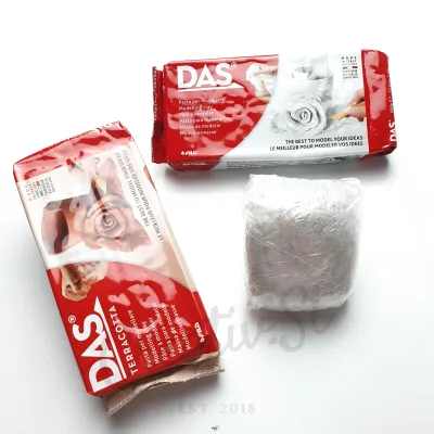 DAS Modelling Clay 200 gr Tanah Liat Air Dry Repack