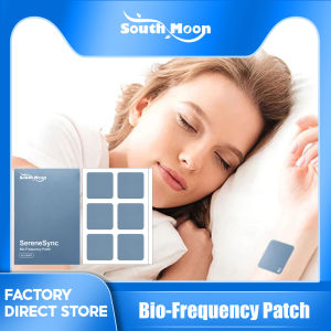 South Moon Bio Frequency Patch Sleep Care Patch To Relieve Body Pressure Relax Body Mind Fall Asleep With Peace Of Mind Care Patch Stress Relief Patch Calming Bio-Frequency Patches Safe And Natural Plant-Based Mood Support Patches For Women Men(12pcs)