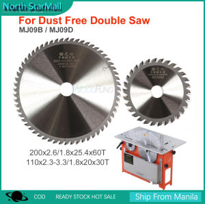 High quality Dust-free Folding Sliding Table Saw Blade Set 4"/8" MDF Cutting Saw Blade