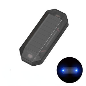 1Pcs Car Solar LED Mini Warning Light Night Ride for Motorcycle Electric Vehicle Bicycle Tail Light Anti-rear Strobe Warning Light