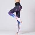 Ready stock) Yoga Pants Women's High Waist Trainer Sports Leggings Long Tights Floral Push Up Running Pants Workout Sweat Pants. 