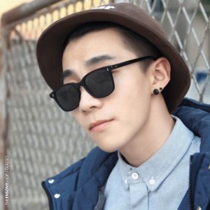 Kính râm thời trang nam nữ gọng vuông cao cấp Hàn Quốc đạt tiêu chuẩn ANSI chống tia UV bảo vệ mắt - Kính mát nữ T103