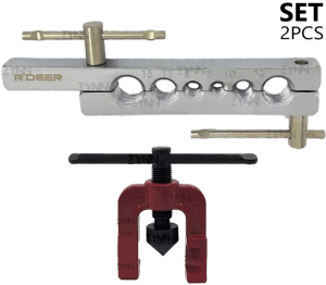 [SG STOCK] FLARING & TUBE CUTTER SET Manual Pipe Expander Tool Heads Tube Swaging Repair Cutting Kits