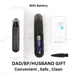 Nose Hair Trimmer Pemotong Bulu Hidung Men Grooming Remove Nose Hair Shaver Cut Fast Easy充电式电动鼻毛修剪器