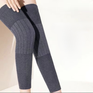 Winter Warm Knee Pads Elastic Non-Slip Extra-Long Brace Old Cold Legs Protector for Joint Care