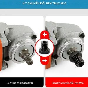 Bộ Đánh Bóng 3 Món Gồm 1 Phớt 15cm 1 Lông Đánh 6 In 1 Đầu Chuyển M14 Gắn Máy Làm Mới Xe Cộ Vật Dụng