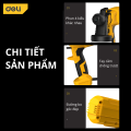 Súng Phun Sơn Điện Deli - Máy Phun Sơn Cầm Tay Công Suất 550W Dung Tích 800ml 4 Kiểu Phun Có Thể Thay Đổi. 