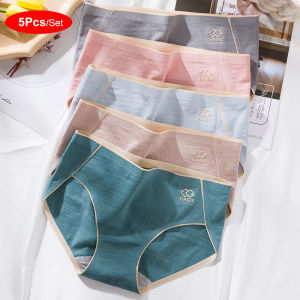 3/5PCS/Set Women Middle-Waist Panties Cotton Underwear Japanese Style Girls Briefs M-XL Size