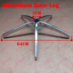 office chair Aluminium leg office chair replacement gaming chair base leg roller wheel