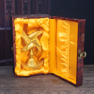 Sand Gold Dollar Windmill Wind and water ornaments Decorations Housewarming Gifts沙金元宝 风生水起 风水摆件 装饰品 乔迁新居礼物