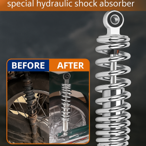 Scooter Motorcycle Conversion Hydraulic Shock Absorber Plating Thicker Oil Pressure Shock Absorber