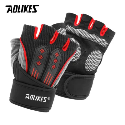 Găng tay thể thao AOLIKES A-115 tập gym đạp xe Fitness gloves