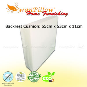 (1 Piece Only) SwanPillow JKR Square Sofa Cushion / Kusyen JKR Empat Segi (Without Outer Casing)