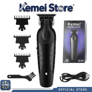 Kemei Km-2296 Usb Cordless Electric Body Groin Hair Clipper 2500mah Lithium Battery Adjustable Hair Trimmer For Men