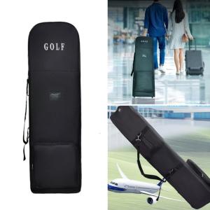 Portable Golf Travel Bag With Wheels Large Capacity Aviation Bag Folding Zipper Golf Club Bag Storage Pouch Enduring