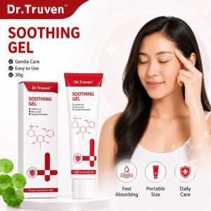 Dr. Truven Soothing Gel Gentle Care Relieves headaches dizziness tinnitus Skin Joint Care Cream 30g Easy to Use Fast Absorbing Massage Gel
