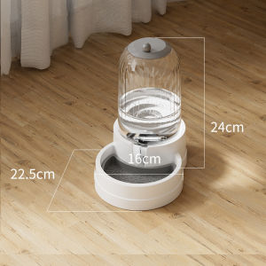 เครื่องให้อาหารให้น้ำแมวอัตโนมัติ ลิตร ที่ให้อาหารอัตโนมัติ เครื่องให้อาหาร สุนัข ชามข้าว ชามอาหาร หมา แมว อัตโน