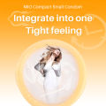 MIO 49mm Tight Delay Lubricating  Close Fit Condom Contraception Small Size Natural Rubber Latex Intimate Goods Sex Private delivery. 