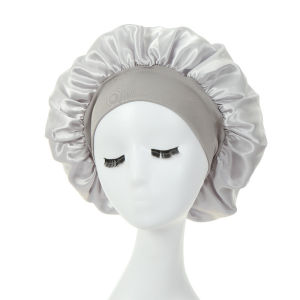 High Elasticity Sleep Cap Long Hair Care Women Sleep Hat Bath Hair Care Silk Head Wrap Shower Caps