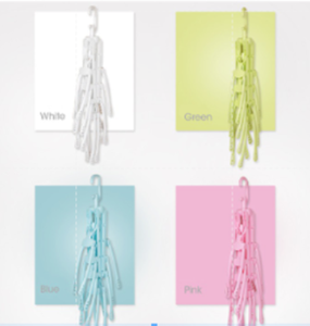 Magic Multi-port Folding Clothes Hanger Multi-Functional Plastic Hanger Clothing Drying Rack Storage Tools Space Storage Hangers