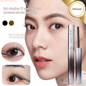 Curling Setting Natural Mascara Base Steel Pipe Eyelash Primer Thick Type Non-Smudge Eyelash Extension Volumizing Lengthening Waterproof Beauty Tool钢管睫毛打底膏
