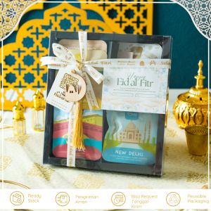 Seduh Pertama - Hampers Lebaran Parcel Idul Fitri Tea Cookies Mug