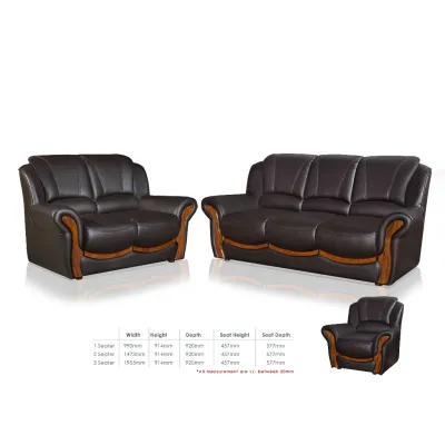 Luxury Faux Leather Sofa Set - 1/2/3 Seater - Elegant Modern Style - Available in 15 Vibrant Colors