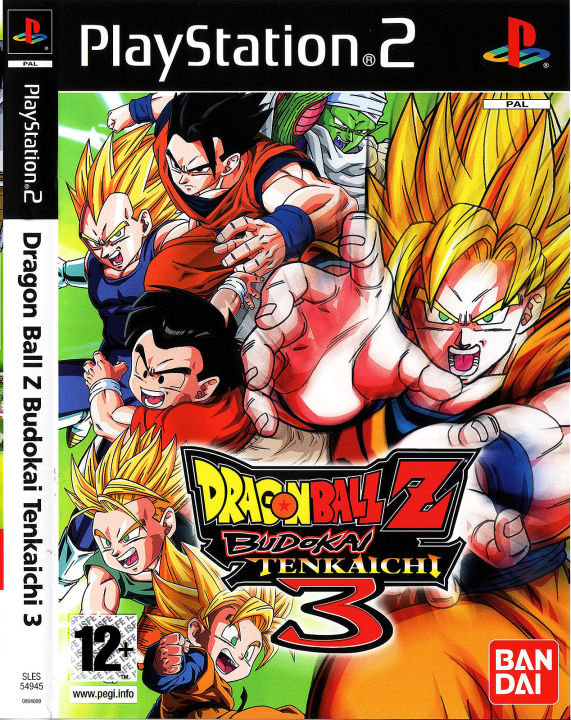 💿 แผ่นเกมส์ PS2 💿 Dragon Ball Z Budokai Tenkaichi 3 ⚔️ PlayStation 2 ...