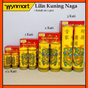Lilin Sembahyang Kuning Naga