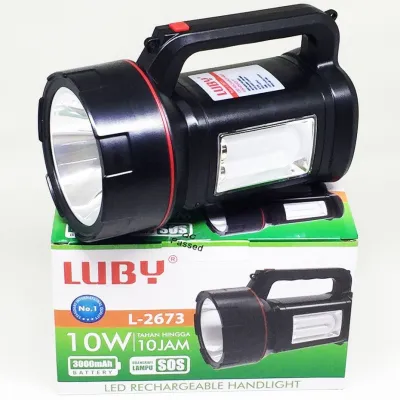 Luby Senter LED Super Terang / Lampu Emergency 2 in 1 - L2673