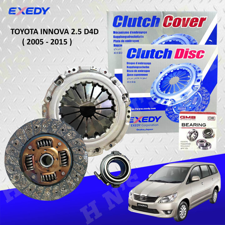 Exedy Clutch Kit Set with Release Bearing for Toyota Innova D4D 2005 2015 Honda Clutch 2005 Ford Focus Clutch Replacement Cost Lazada Lazada PH