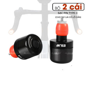 Đèn Ống Tay Lái Xe Đạp cho đường kính lỗ 15-23mm Sạc Type-C 6 Màu  An Toàn Ban Đêm - KAVI