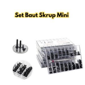 Set Baut Skrup Mini Untuk Laptop HP Notebook Universal DELL HP Screw Sekrup LENOVO Set BR157