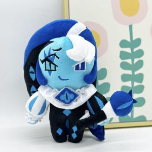 ZHUJI Statue Doll Shadow Milk Cookie Plush Game Peripheral Anime Figure Cookie Run Doll For Friends Home Decor Cookie Run Kingdom Toys Room Decoration