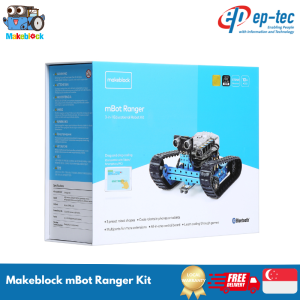 Makeblock mBot Ranger: 3-in-1 Robotics Kit for Building and Programming Custom Robots from Scratch
