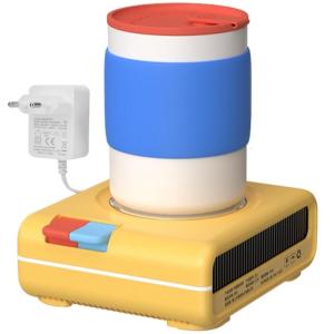 Cooling Cup For Beverage Refrigeration and Heating Coaster Plate Pad Intelligent Household Coffee Warmer Mug for Office