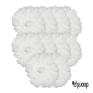 Zhwoop 360 Spin Mop Refill Replacement Cloth Ultra Absorbent Microfiber Head Easy Cleaning For Tiles Wood & Marble Floor