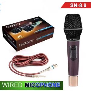 ✅100% Original Smilee Heavy Duty Wired Microphone for Videoke SN-8.9