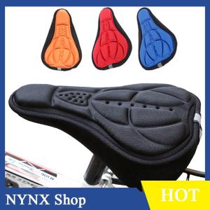 [NYNX] Soft 3D Padded Cycling Bicycle MTB Bike Seat Cover Cushion Sponge Foam Comfortable saddles Mat Cushion Bicycle Accessory