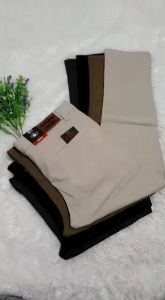 Celana Panjang Pria Chino Bahan Chino Melar Paha