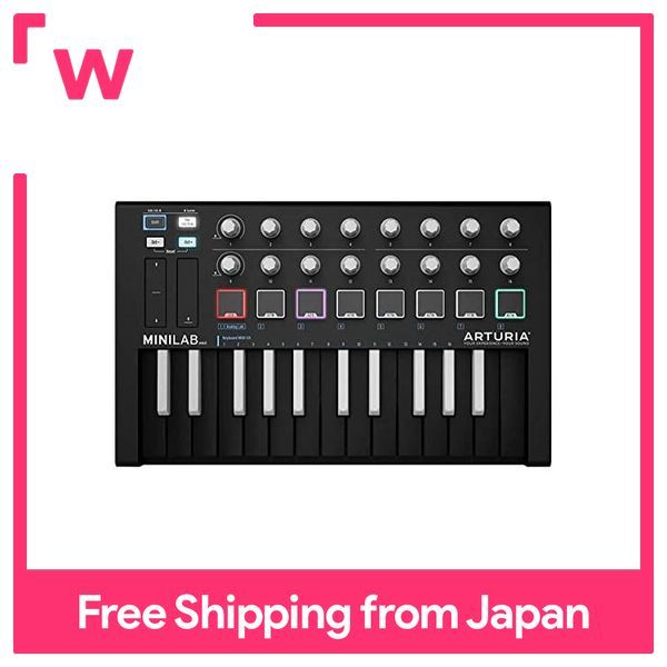 Arturia arturia minilab mkii inverted reverse keyboard 25 keyboard midi