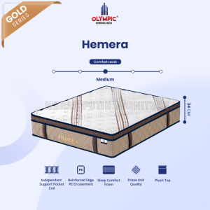 Matras Springbed HEMERA + Dipan. Tempat Tidur berkualitas premium & bergaransi resmi. Gold Series