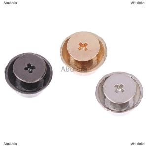 [COD] Abulaia 10sets Metal Bag Legs Bottom Rivets For DIY Leather Studs Bag Wear Protection Rivets For Bag Bottom Bag Belt Accessories