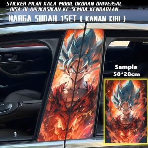 Car B Column Decorative Sticker Personalized Creative B Column Stickers Protection Clown Jinks Decorative Ready Stock112